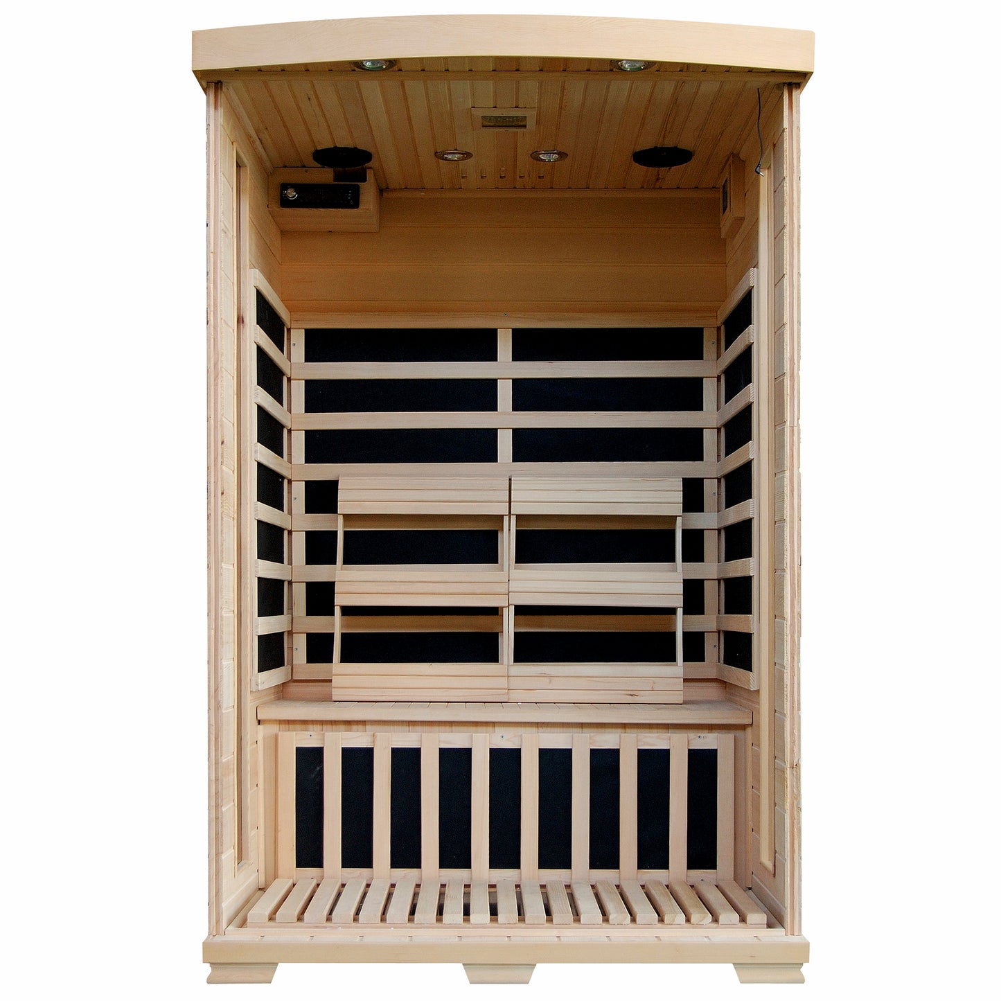 Infrared 2 Person Sauna with Carbon Heaters - Coronado Series - SA2409