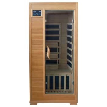 1 Person Infrared Sauna with Carbon Heaters - Buena Vista - SA2402