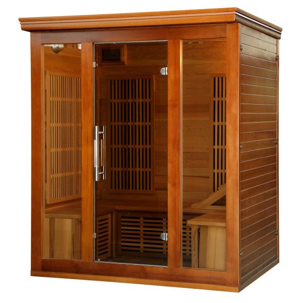 Cedar Elite 3-4 Person Premium Sauna w/ 9 Carbon Heaters Cedar Elite - SA1315