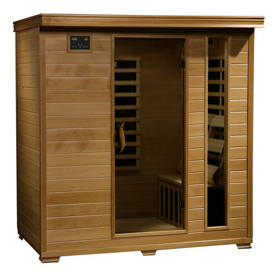 Monticello - 4 Person Infrared Sauna with Carbon Heaters - SA2418