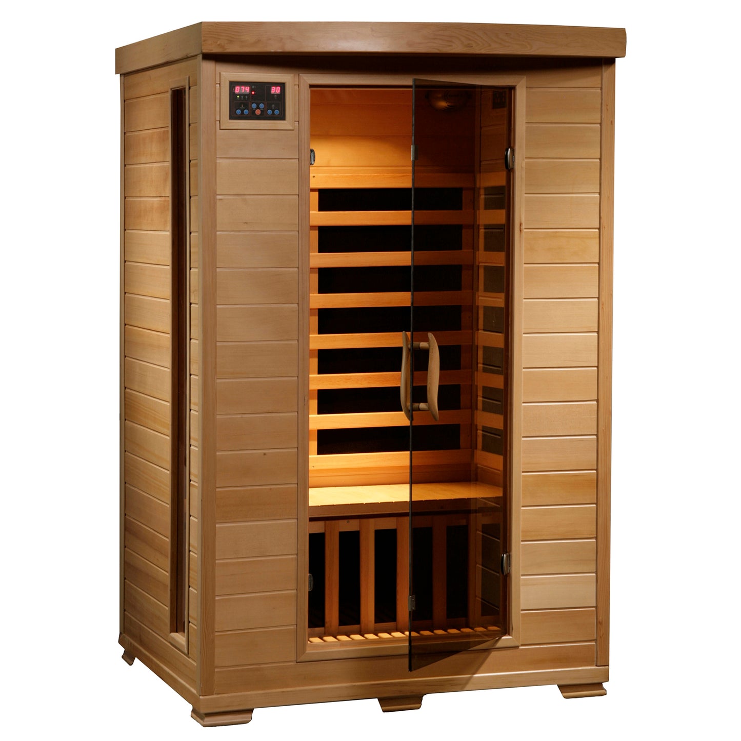 Infrared 2 Person Sauna with Carbon Heaters - Coronado Series - SA2409